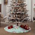 thumbnail image 6 of Kll Vintage Floral Christmas Tree Skirt 48",Party Decorations Farmhouse For Christmas Decorations Holiday Party, 6 of 8