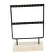 thumbnail image 3 of Estante de hierro para pendientes, estante para joyería, soporte para collar, pendientes, organizador Pequeño negro Cola Rack de joyería de pendiente de hierro, 3 of 7