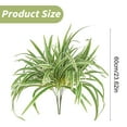 thumbnail image 3 of Clearance! Liulin Artificial Ferns, Artificial Boston Fake Fern Plants Bushes Faux Plants Shrubs Greenery UV Resistant for Garden House Office Indoor Outdoor Decor, Fake Outdoor Plants, 24 Inch, 3 of 9