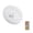B, variant on AZXY Surround Side Air Discharge Portable E27 Screw Mount Ceiling Fan, Remote 3-Speed Adjustable Fan with Dimmable Aux LED Light for Bedroom & Small Indoor Space, Surround Wind