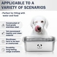 thumbnail image 4 of Cuencos para perros GIXSEGIE de acero inoxidable para perros grandes, 10 litros, 4 of 9