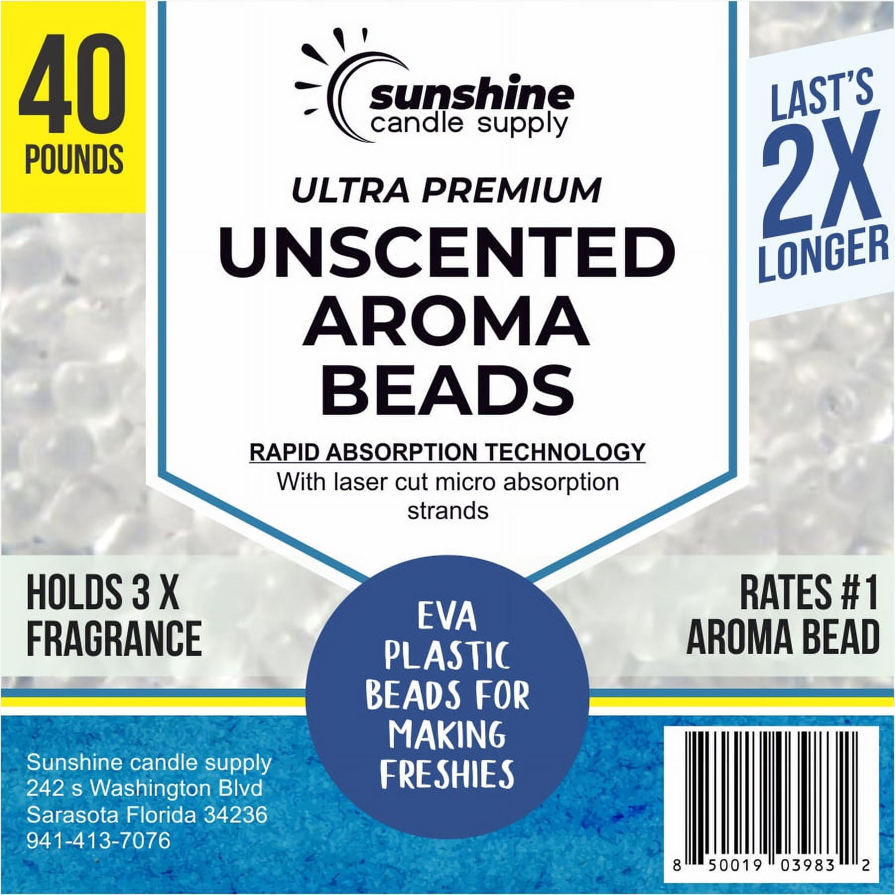 Unscented Eva Beads, Unscented Aroma, Premium Aroma Beads