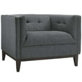 thumbnail image 1 of Modway Serve Fabric Arm Chair, Gray, 1 of 5