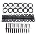 thumbnail image 2 of Ganchos de amarre ANGGREK montaje negro resistente amarre D multiusos para remolques para campistas para ATV SUV, 2 of 8
