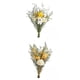 thumbnail image 1 of Ramo de flores secas naturales, de margaritas rosas naturales, arreglo de DIY, 2 uds., 1 of 7