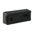 thumbnail image 4 of Chendee Wecker Digital Usb Alarmwecker Funk Uhr Schlummerfunktion Tischuhr,Black, 4 of 9