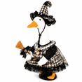 thumbnail image 4 of Halloween Porch Goose Outfit 23 Inch Porch Goose Outfits Houndstooth Lace Goose Clothes for Fall Lawn Porch Decor Classic Witch Style 1 Pack, 4 of 8