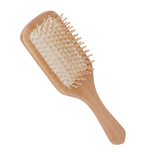 Cepillo para el Cabello, Herramiente de Peatoria Cepillo de Desenredado de Madera Elegante para Peluquería para Hogar