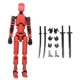thumbnail image 1 of Figura Acción Dummy Figuras Multiarticuladas 13 Con Múltiples Accesorios, 1 of 9