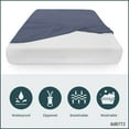 thumbnail image 4 of Continental Sleep Zippered Vinyl Mattress Encasement, Twin, Expandable Waterproof, 4 of 7