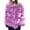 Purple womens coat, variant on Usmixi Womens Winter Faux Fur Coat Fluffy Plush Coat for Women Soft Cozy Fuzzy Faux Furry Jacket Plus Size Casual Solid Stand Neck Fleece Outerwear Faux Fur Coat