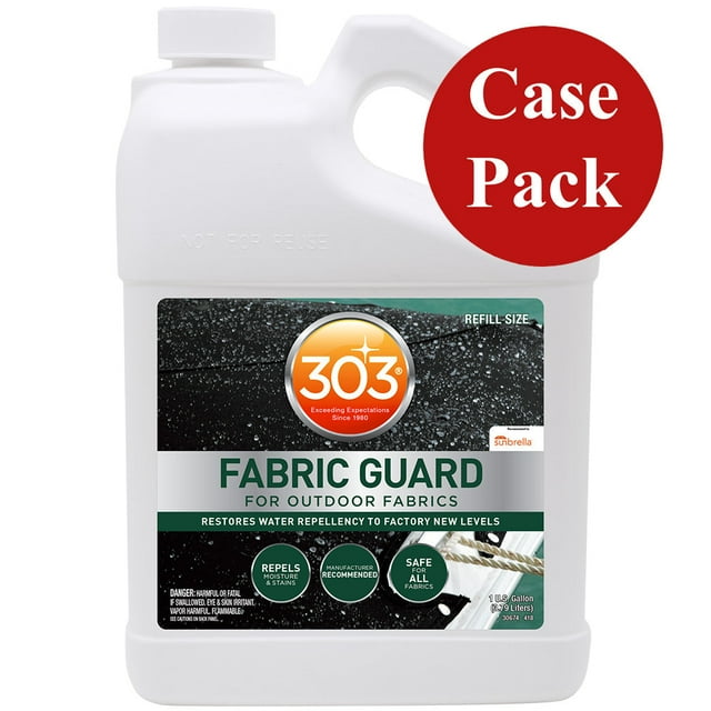 Estuche Marine Fabric Guard 303 de 1 galón (3,78 L), paquete de 4