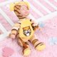 thumbnail image 3 of Preciosa simulación bebé durmiente muñeca peluche bebé niños juguetes cumpleaños regalo tigre, 3 of 9