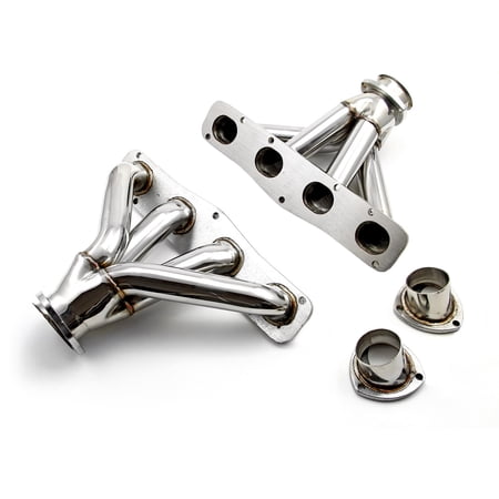 Speedmaster PCE316.1032.01 Compatible with Chrysler Hemi 331 392 1 3/4 Tubing Block Hugger Stainless Steel Headers