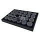 thumbnail image 5 of Organizador de de caja de presentación de colección de almacenamiento Negro Zulema Bandeja de pantalla de diamante, 5 of 6