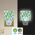 thumbnail image 2 of Yayeee LED Night Light for The Home Plug in With Light Sensors 2 Pack, Cactus Pattern, 2 of 6