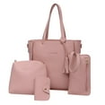 thumbnail image 1 of Conjunto de cuatro bolsos de hombro TUTUnaumb, bolso tote, bandolera, cartera, regalo para la vuelta al cole, vuelta a la universidad, para mujeres, hombres, niños y niñas., 1 of 1