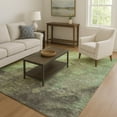 thumbnail image 7 of Addison Rugs Mayfield Premium Machine Washable Transitional Abstract Green Rectangle Rug, 5' x 7'6", 7 of 7