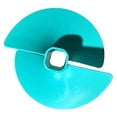 thumbnail image 2 of 2X Ice Auger Bit Fan Blade Nylon Drill with Adapter Float Ice Auger Bit Fan Blades Power Tools Drill Bits 6 Inch Blue, 2 of 3