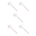 thumbnail image 1 of letairis Stainless Steel Mirror for Checking Eyelash Applying Tools Extension Pink 5PCS, 1 of 6
