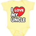 thumbnail image 3 of Inktastic I Love My Uncle Boys or Girls Baby Bodysuit, 3 of 5