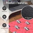 thumbnail image 2 of XMXT Non-Slip Gaming Mouse Pad, Axe Skull Lumberjack Mousepad Computer Keyboard Mats Desk Pads Office Decor Accessories, 15.8"x29.55", 2 of 8