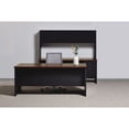thumbnail image 5 of Lorell Walnut Laminate Commercial Steel Desk Series Pedestal Desk - 2-Drawer 72" x 36" , 1.1" Top - 2 x Box Drawer(s), File Drawer(s) - Single Pedestal on Left Side - Material: Steel - Finish: Walnut, 5 of 7