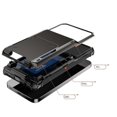 thumbnail image 3 of for Samsung Galaxy A15 Case, Wallet 5 Credit Card Holder, ID Slot Flip Wallet Case, Back Pocket Dual Layer Protective Hard Shell TPU Rubber Bumper Sto, 3 of 5