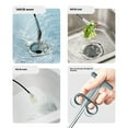 0.9 Meters Grabberable Pick Up Tool 4 Claws Sink Drain Clog Remover