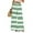 Green, variant on WTOBBY Women's Striped Print Wide Leg Pants Featuring High Waist Drawstring Loose Casual Design with Functional Pockets for Fashionable Wear ,Dark Green L