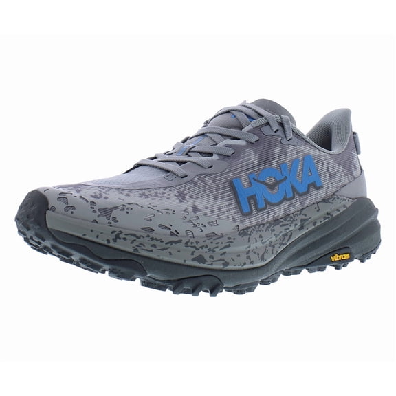 Hoka Speedgoat 6 Galactic Grey / Hoka Blue  1147791-GCG Men's Size 9