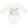 thumbnail image 3 of Inktastic Dance teacher Like Mommy Boys or Girls Long Sleeve Baby Bodysuit, 3 of 5