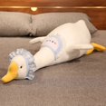 thumbnail image 5 of Gran simulación de juguete de peluche grande, almohada larga, bufanda gigante de peluche suave, muñeco de cisne de peluche de ganso para regalo de cumpleaños para niños, 5 of 5