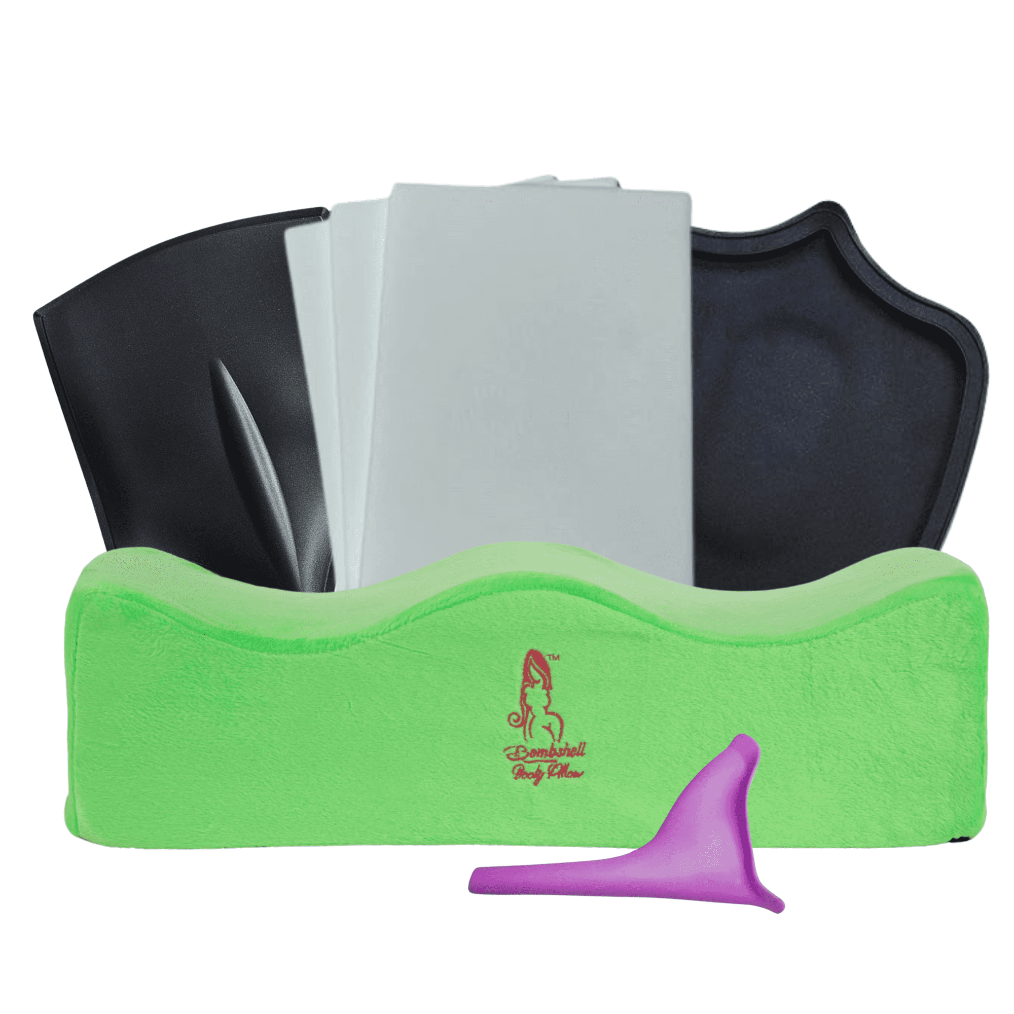 BBL Pillow for Butt Post Surgery, Dr Approved BBL Pillow After Surgery Sitting with Abdominal Board Post Surgery and Lumber Molder, 3 Lipo Board Post Surgery with Ab Board