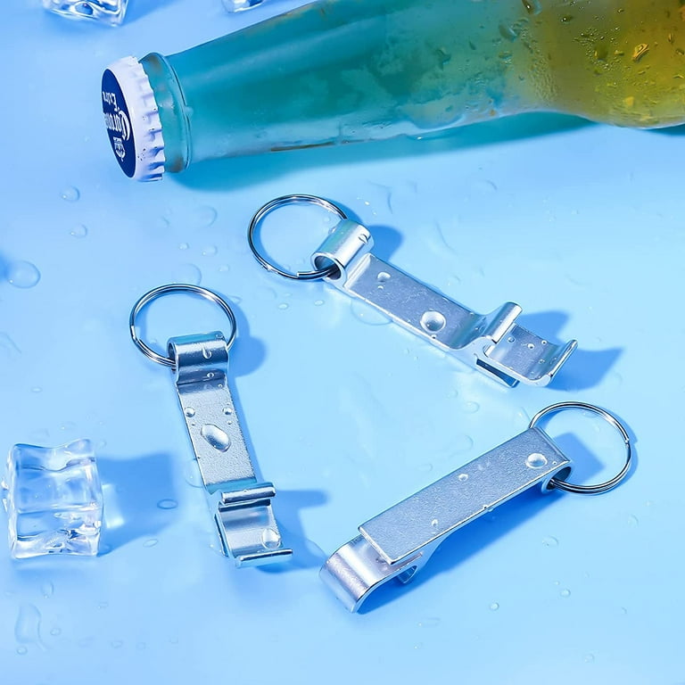 Snappy Metal Bottle Opener Key Ring — Sidelinenz