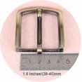 thumbnail image 2 of 1.5 Inch (38-40 Mm) Belt Buckle Replacement Square Single Prong For Men Women Belt Banmo, 2 of 5