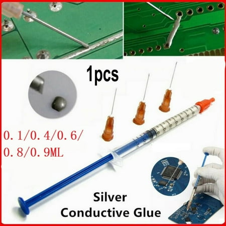 

1Pc Solderless Silver Conductive Wire Paste Glue - PCB Electronics Repair