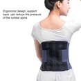 thumbnail image 3 of Cinturón de soporte lumbar ANGGREK ajustable elástico gris Azul para espalda de apoyo hombre mujer S M L XL XXL, 3 of 8