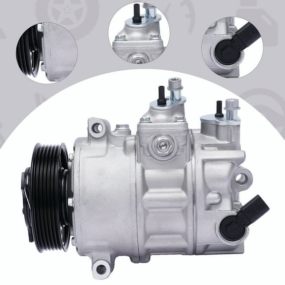 Fits 2005-2015 Volkswagen Passat Beetle Eos Golf 1.8L 2.0L Reman AC Compressor