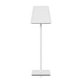 thumbnail image 1 of Neoglint Modern Touch-Control LED Table Lamp with Adjustable Color Temperature and Brightness, Memory Function, Long-Lasting Battery - Square Pleated Lampshade White, 1 of 6