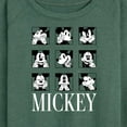 thumbnail image 3 of Mickey & Friends - Mickey Expression Boxes - Women's Lightweight French Terry Long Sleeve Shirt, 3 of 5