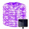 thumbnail image 4 of Luces LED solares para jardín, tira de luces de cuerda para exteriores, tira alimentada por energía Solar, luz de hadas de Navidad, lámpara decorativa para fiesta, resistente al agua, 4 of 5