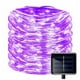 thumbnail image 4 of Luces LED solares para jardín, tira de luces de cuerda para exteriores, tira alimentada por energía Solar, luz de hadas de Navidad, lámpara decorativa para fiesta, resistente al agua, 4 of 5