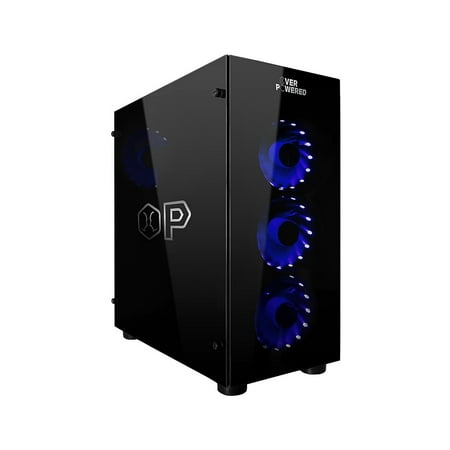 OVERPOWERED Gaming Desktop DTW2, 2 Year Warranty, Intel i7-8700, NVIDIA GeForce GTX 1080, 512GB SSD, 2TB HDD, 32GB RAM, Windows (Best Built Pc For Gaming)
