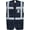 Navy, variant on Portwest F476 Mens Iona Executive Safety Work Vest with Reflective Tape Bottle Green, 3X-Large
