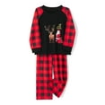 thumbnail image 2 of DuAnyozu Christmas Pajamas for Family Christmas Pjs Matching Sets 2023 Elk Dinosaurs Christma Pajama Family Xmas Sleepwear Set, 2 of 10
