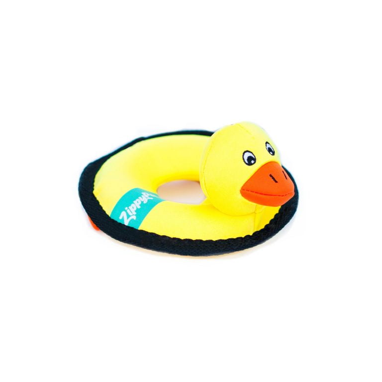 rubber duck dog toy