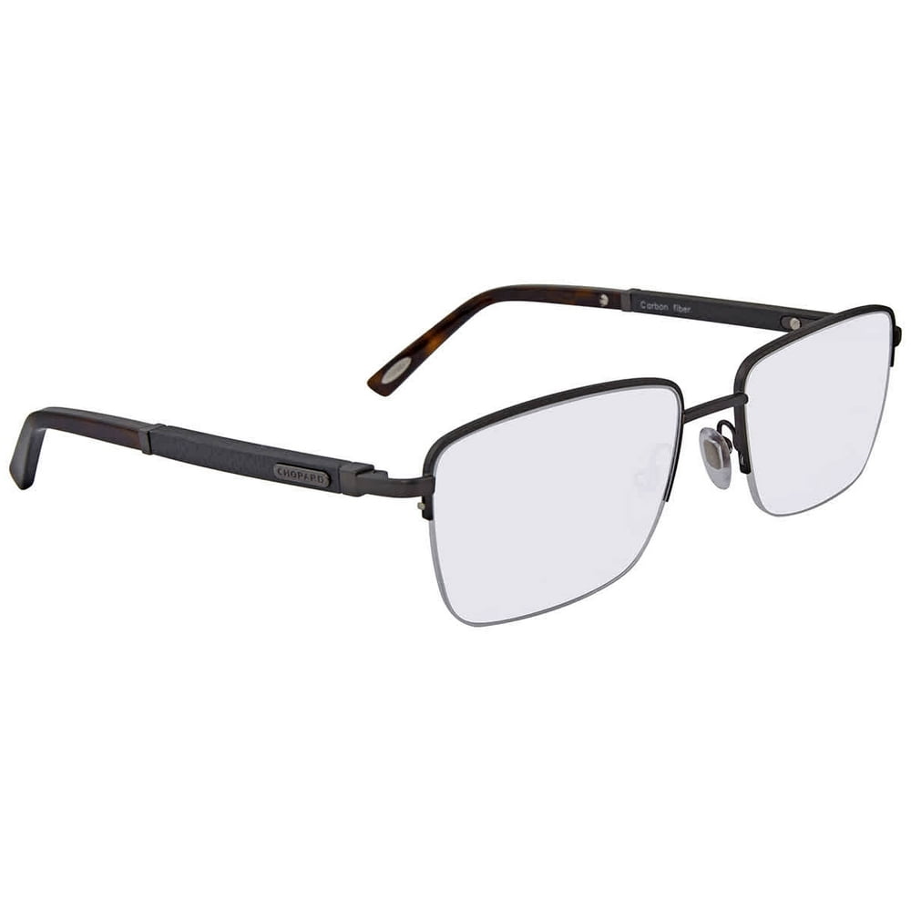 Chopard Men's Eyeglasses VCHB75 VCH/B75 0627 Matte Gunmetal Optical