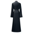 thumbnail image 2 of JBXKXYW Summer Dresses For Women 2024 Abaya Ramadan Womens Lady Front Open Cardigan Islamic Long Dress Muslim Dress Womens Dresses (Black,M), 2 of 5