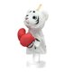 thumbnail image 2 of Marionetas de mano de animales, juguetes de peluche, muñeca de juego de rol con voz, peluche interactivo suave Tigre blanco, 2 of 9